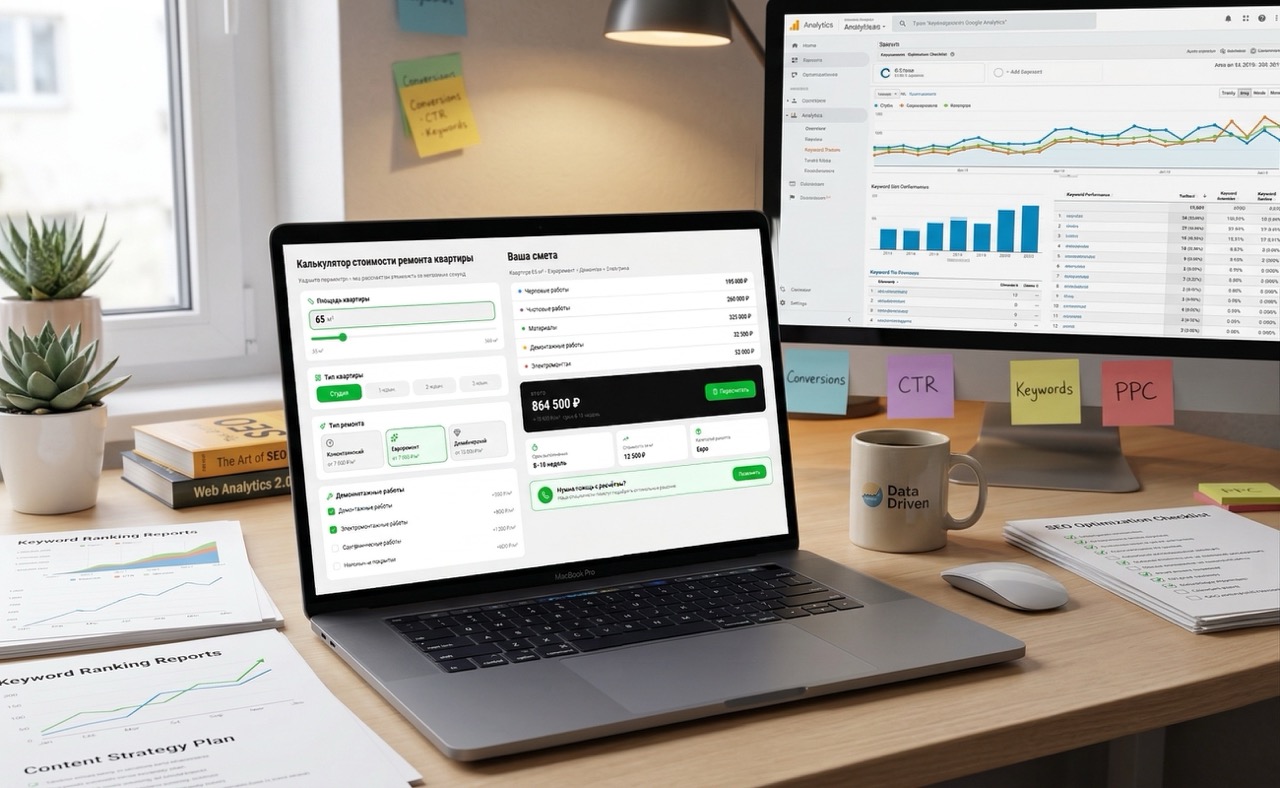 Калькулятор на сайте помогает SEO: как это работает
